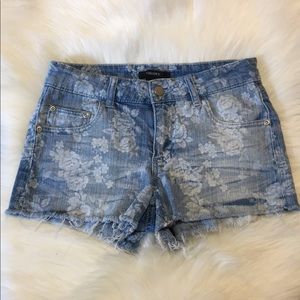 Light Wash Floral Denim!